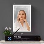 20 Modern Metal Medicine Cabinet with Mirror, LED Lights and 3 Color Temperatures