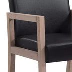 Mid-century Accent Chair Reading Armchair with Rubberwood Frame for Living Room, Bedroom