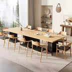 Dining Table for 4-6, 63 Inch Farmhouse Kitchen Table with Large Tabletop, Rectangular Dinner Eating Table for Dining Room, Kitchen, Office