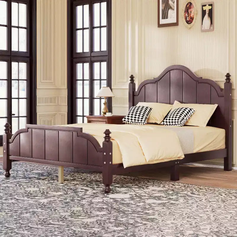 Vintage Wooden Bed Frame