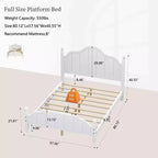 Vintage Wooden Bed Frame