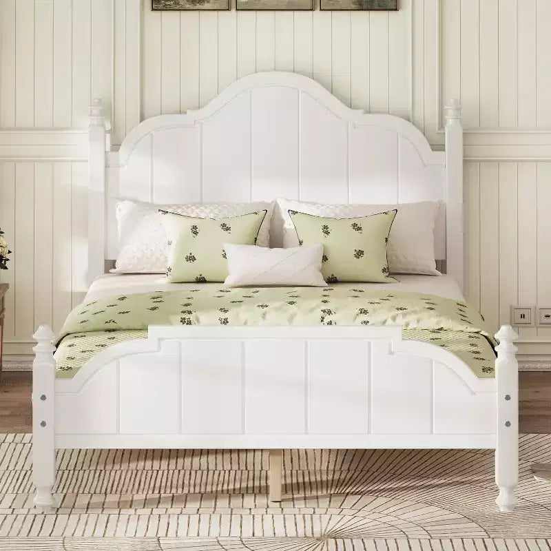 Vintage Wooden Bed Frame