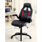 Adjustable Ergonomics Gaming Chair 360 Swivel Chair with Wheels,Black/Red Computer Chair for Office&Home,Versatile Leisure Chair