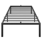 Metal Platform Bed Frame, 14 Inch Full/Queen Heavy Duty Bed Frames, Sturdy Steel Slat Support, No Box Spring Needed, Easy to Assemble