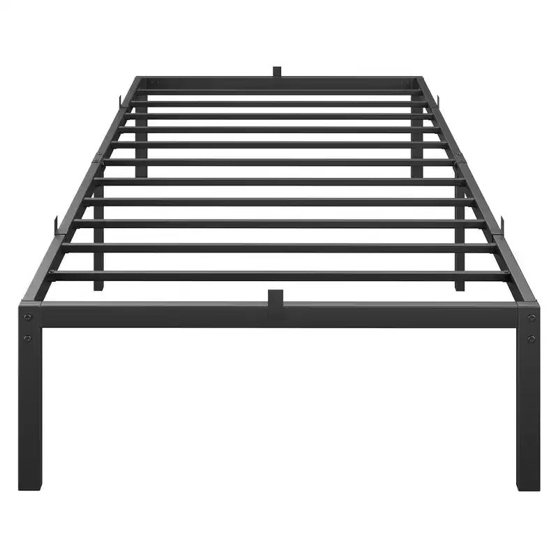 Metal Platform Bed Frame, 14 Inch Full/Queen Heavy Duty Bed Frames, Sturdy Steel Slat Support, No Box Spring Needed, Easy to Assemble
