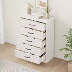 5 Dresser for Bedroom, Vertical Drawer Dresser with Storage Freestanding, Wooden Closet Storage Chest for Living Room, Bedroom, Entryway