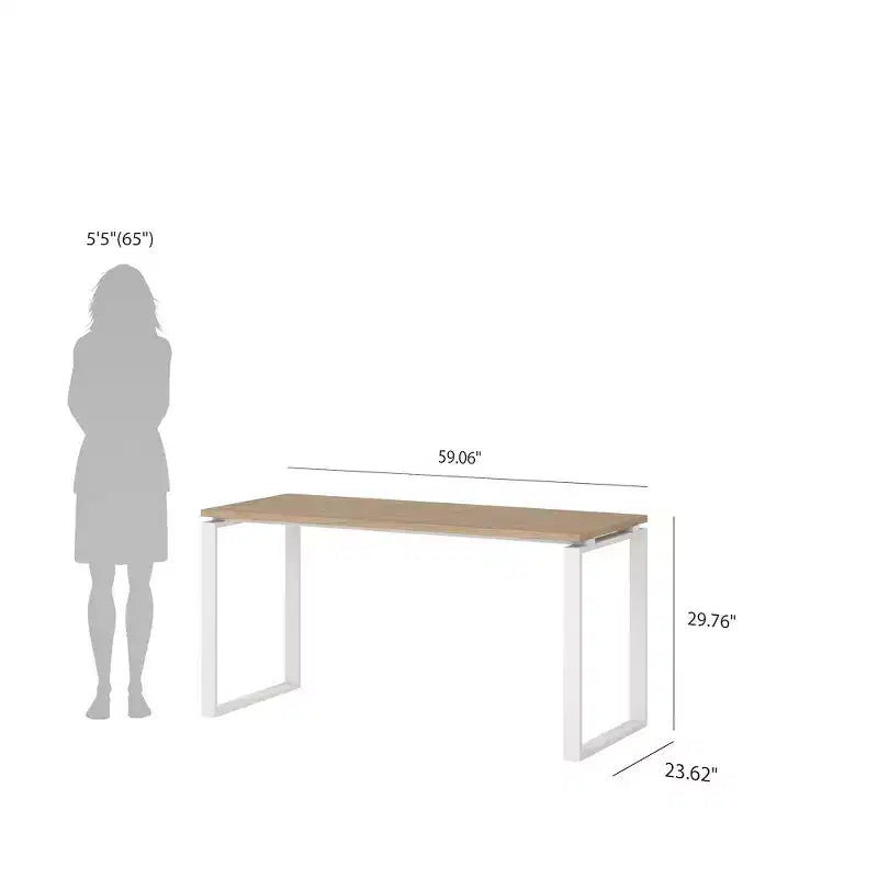 Home Office Writing Office Desk, 59 in.