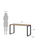 Home Office Writing Office Desk, 59 in.