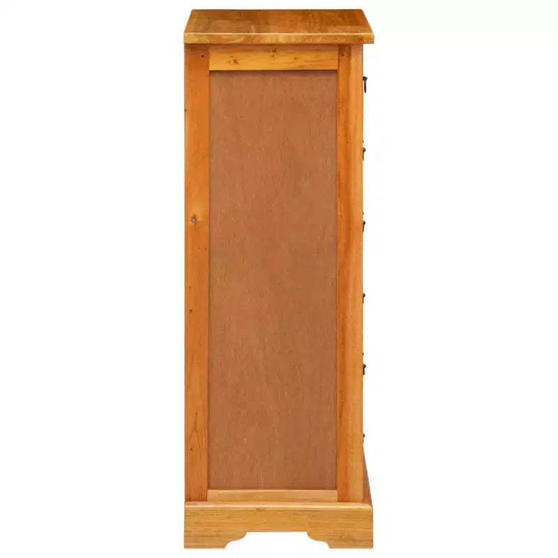 Chest of Drawers with Drawer Natural 17.72 x 13.78 x 39.57 in