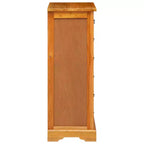 Chest of Drawers with Drawer Natural 17.72 x 13.78 x 39.57 in