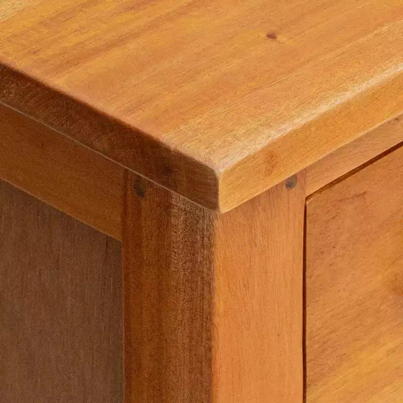 Chest of Drawers with Drawer Natural 17.72 x 13.78 x 39.57 in