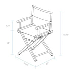 Director's Chair - White Frame