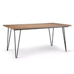 66"x40" Moreno Dining Table Natural - WyndenHall