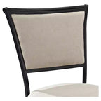 Swivel Barstool Black with Cushion
