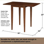 Dropleaf Dining Table