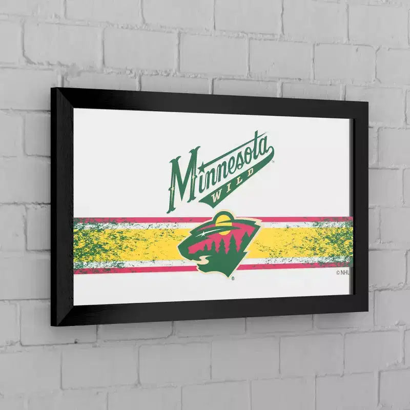 Framed Logo Mirror