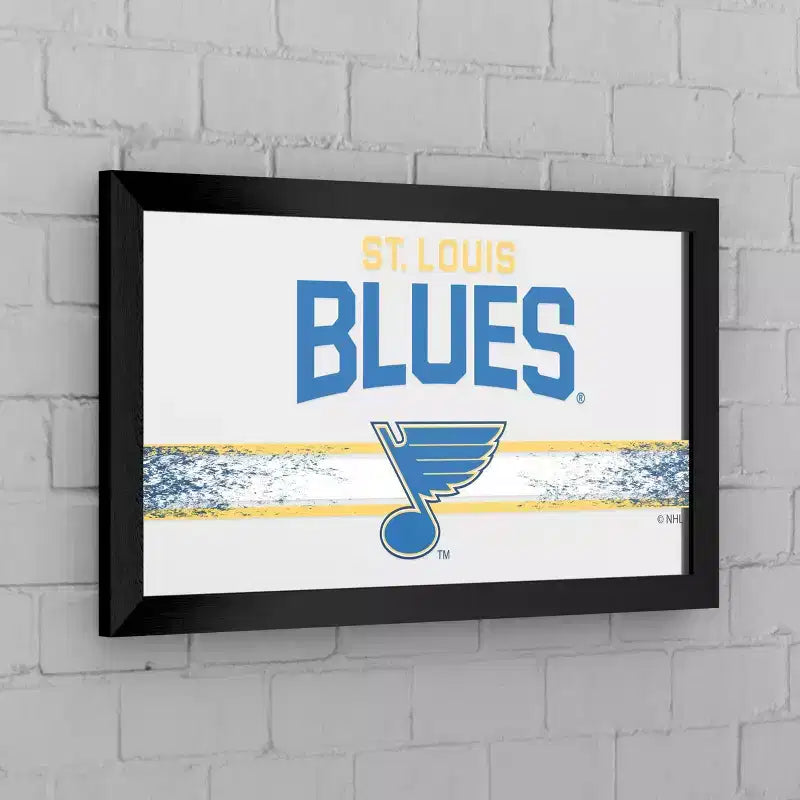 Framed Logo Mirror