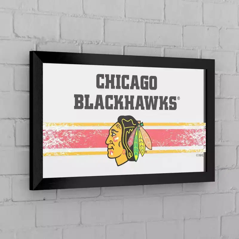 Framed Logo Mirror