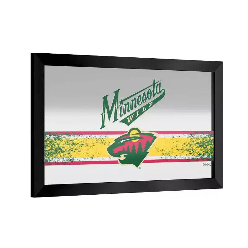 Framed Logo Mirror