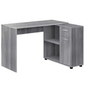 60 Computer Desk with Storage Cabinet - EveryRoom