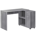 60 Computer Desk with Storage Cabinet - EveryRoom