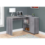 60 Computer Desk with Storage Cabinet