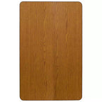 30''W x 72''L Rectangular Thermal Laminate Activity Table - Height Adjustable Short Legs
