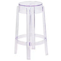 Flash Furniture 25.75'' High Transparent Counter Height Stool