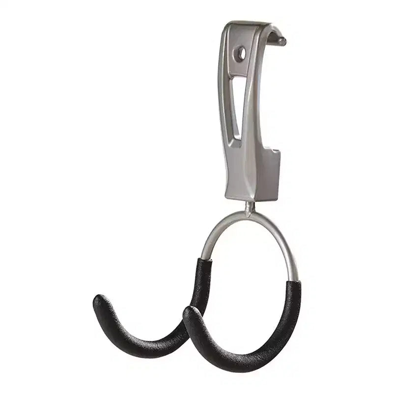 48 Inch Horizontal Wall Storage Rail & Hanging Garage Hook (6 Pack)